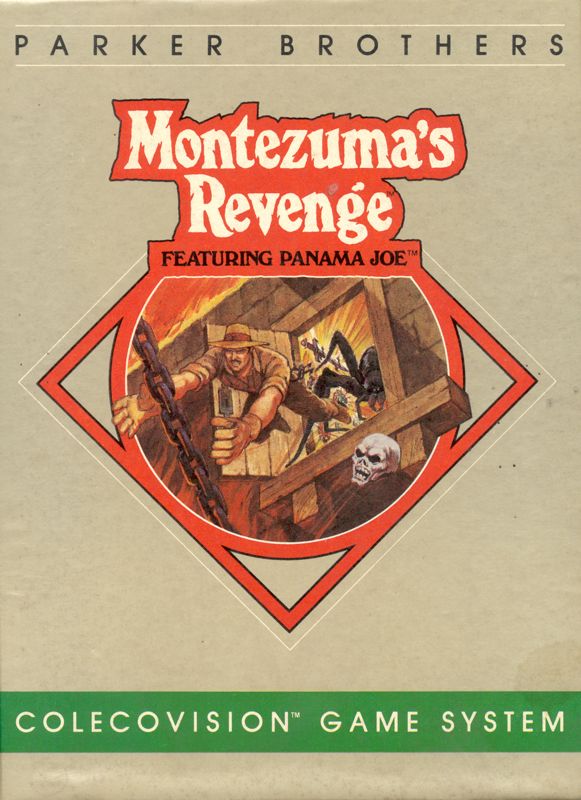 Montezuma's Revenge box art for Colecovision